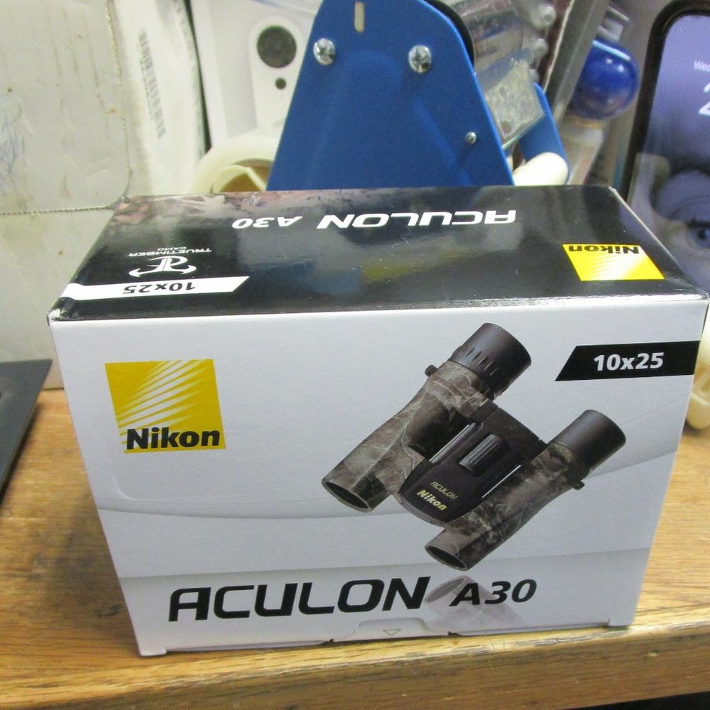 Nikon ACULON A30 10x25 Compact TrueTimber KANATI Camo Binoculars